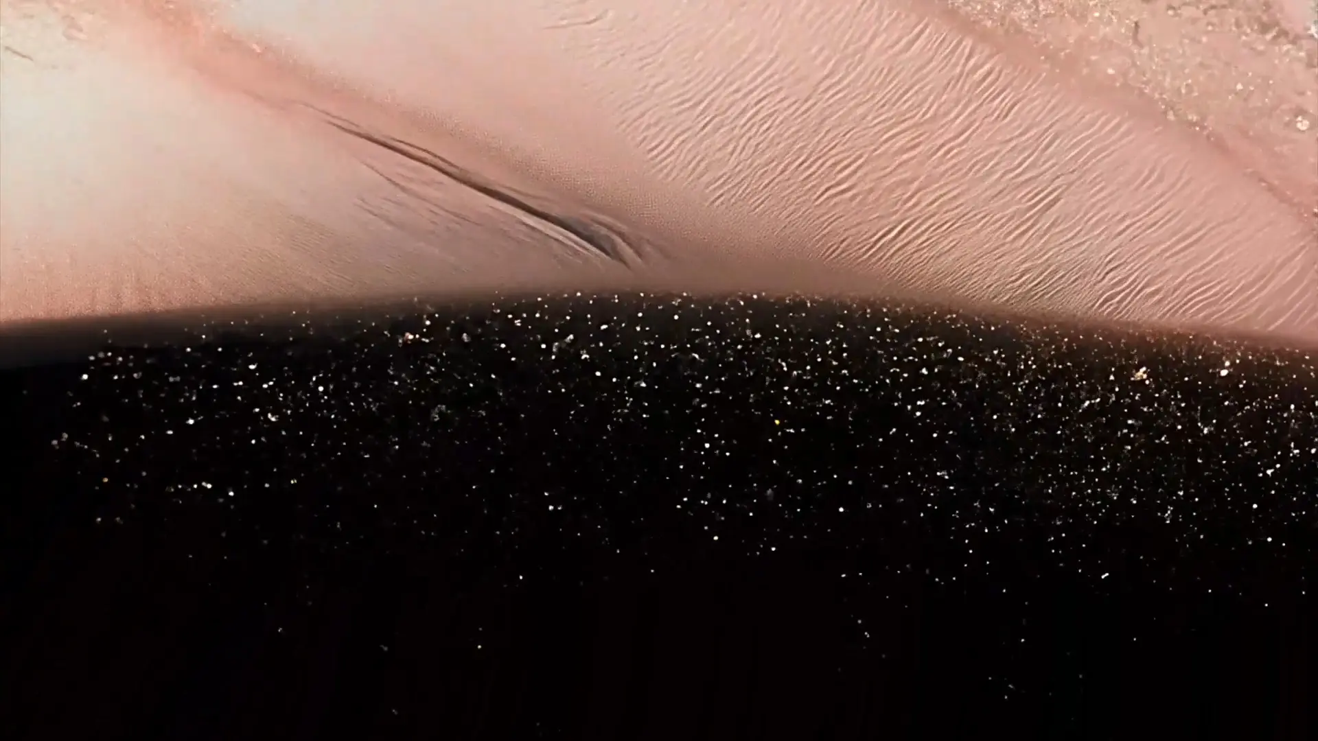 Dynamic Water Splash Transition for Beauty Product Visual Effects